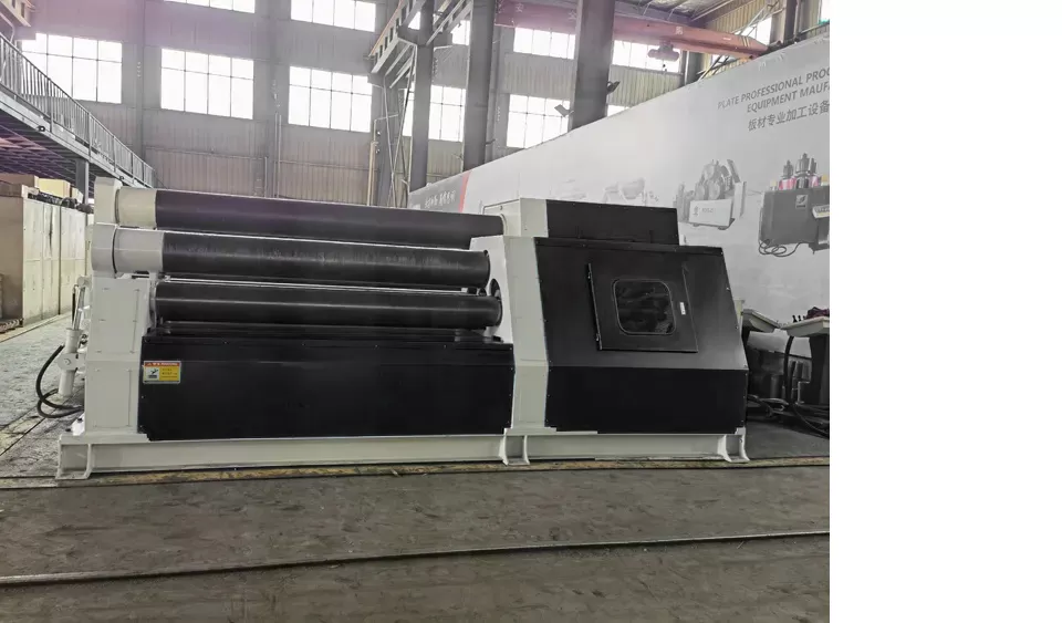 Четырехвалковый гидравлический вальцовочный станок STALEX  W12-20x3000